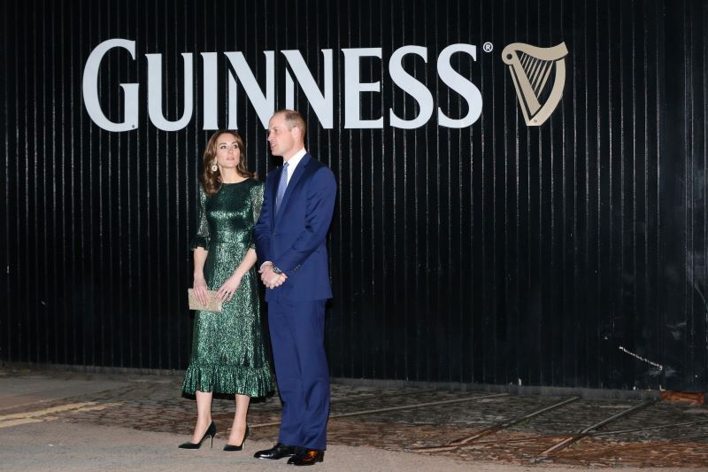 William and Kate conclude first day of official Irish visit
