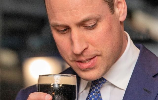 Prince William made comments about coronavirus during a reception at Dublin\'s Guinness Storehouse.