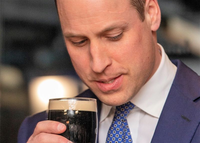WATCH: Prince William jokes about spreading coronavirus during Dublin visit