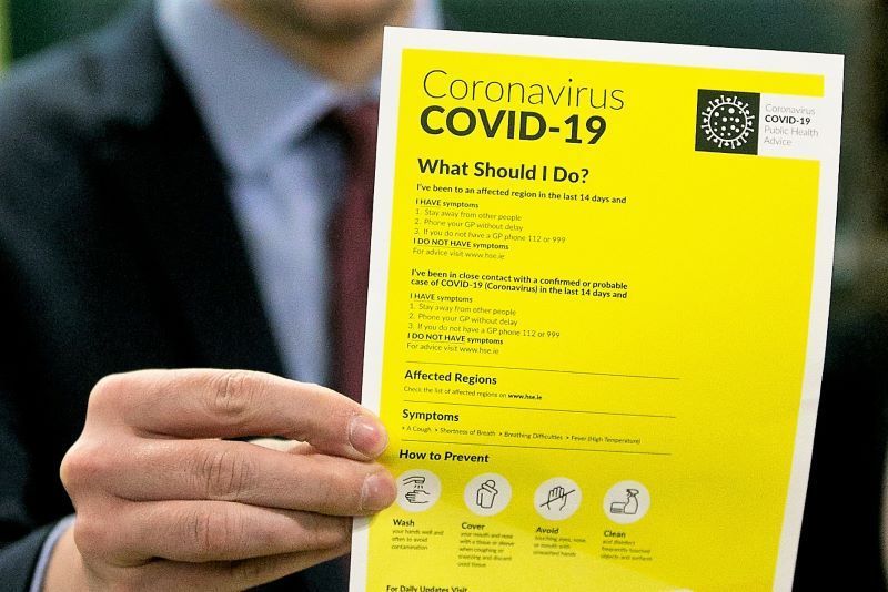 Confirmed coronavirus cases in Republic of Ireland more than doubles in one day
