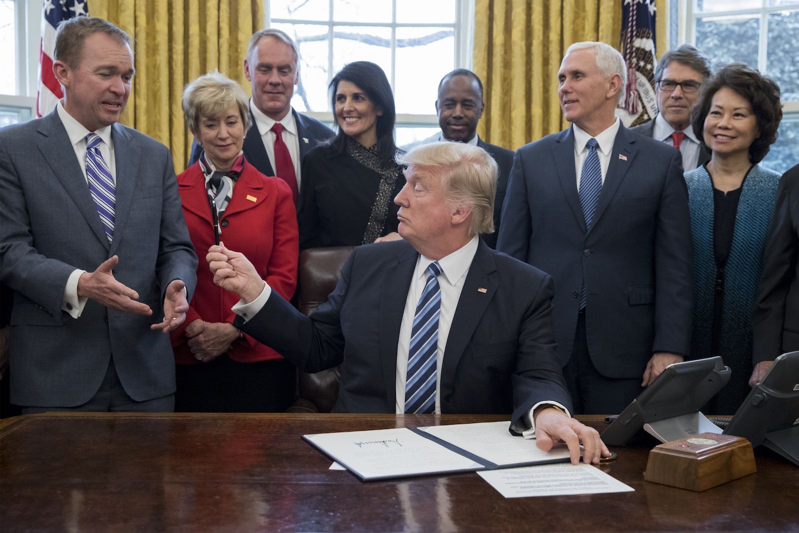 Did Trump appoint Mick Mulvaney envoy to NI to win Irish votes?