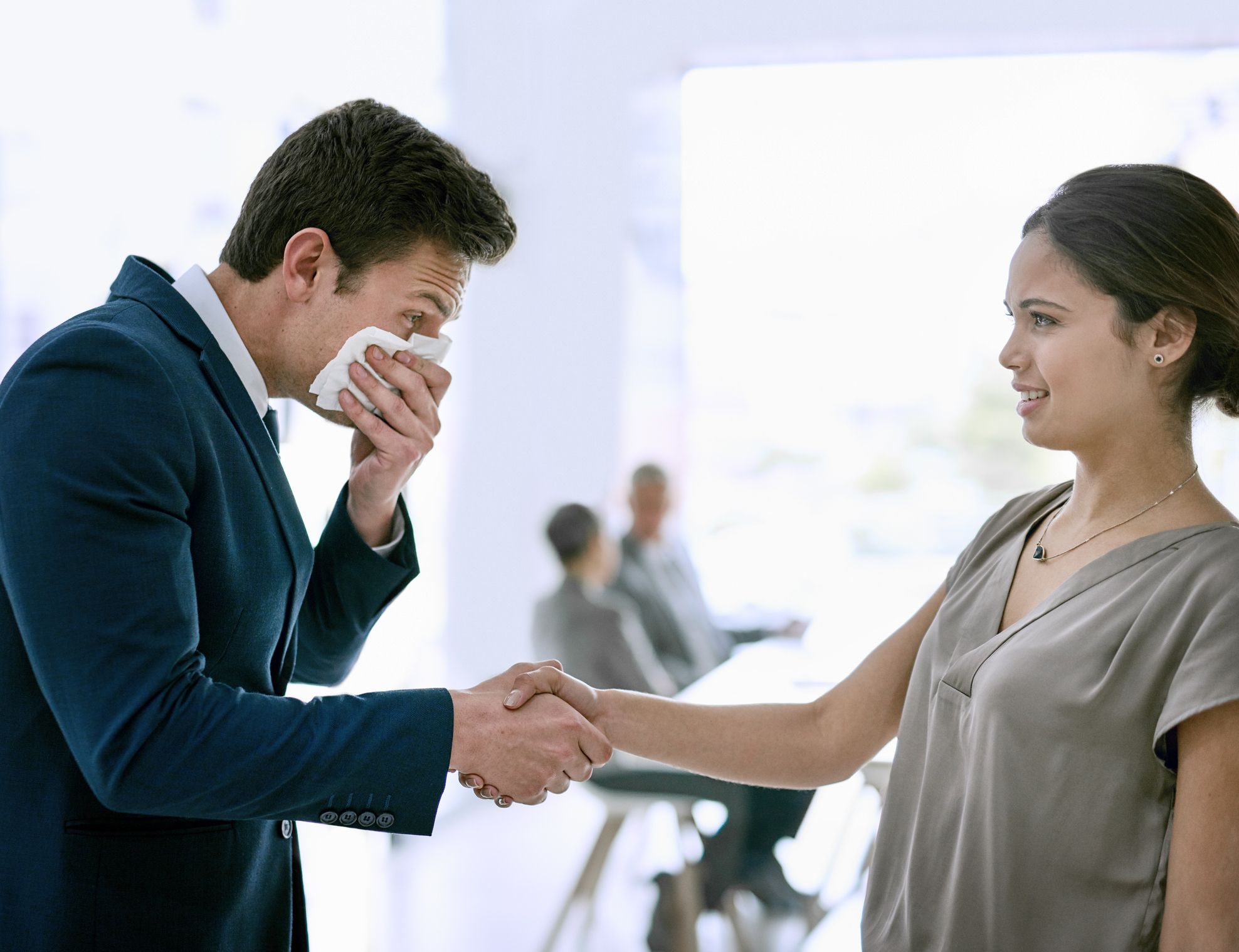 Coronavirus outbreak etiquette - should we be shaking hands?