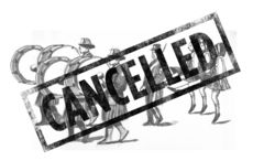 A sad St. Patrick’s Day - canceled