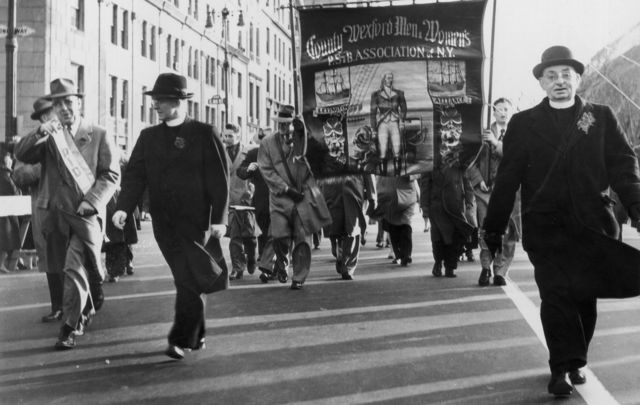 New York St. Patrick\'s Day Parade.