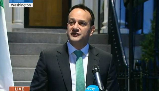 Irish Leo Varadkar announces more stringent isolation measures as coronavirus updated to pandemic.