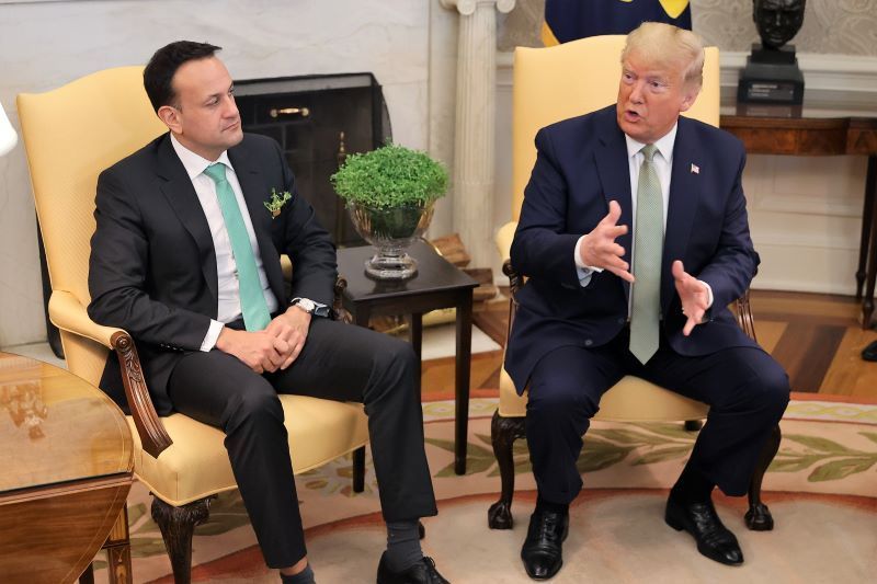 Does Trump think Ireland is in the United Kingdom?