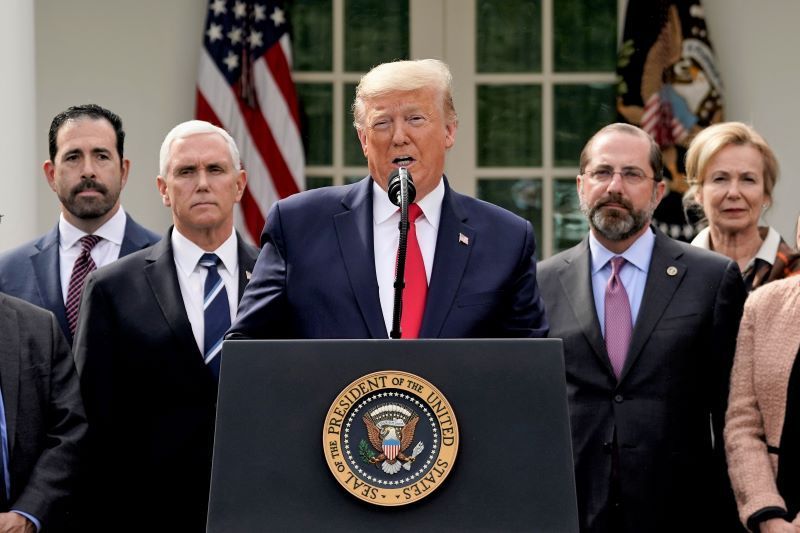 WATCH: President Trump declares coronavirus national emergency in the US