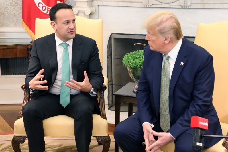 Varadkar, Trump discuss undocumented Irish during St. Patrick's Day meeting