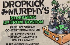 WATCH: Dropkick Murphys St. Patrick’s Day concert from Boston!