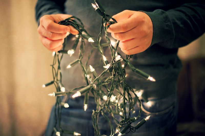 Christmas lights make a comeback in March amidst coronavirus pandemic