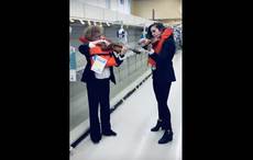 Irish musician laments toilet paper sell-out with Titanic’s “Nearer My God to Thee”