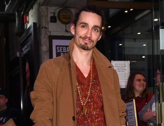 Irish actor Robert Sheehan. 