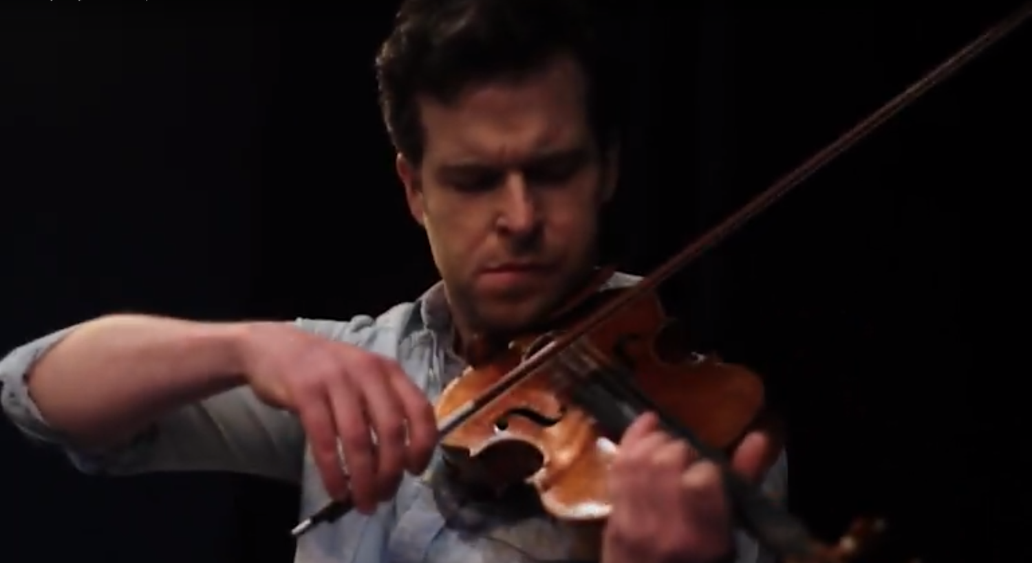 New York violinist's haunting rendition of Danny Boy