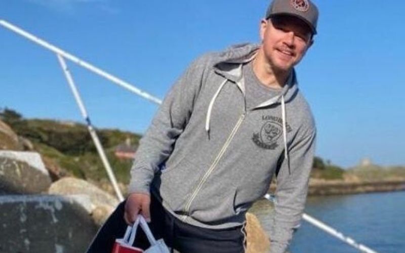 Matt Damon spotted swimming in Dublin over Easter weekend