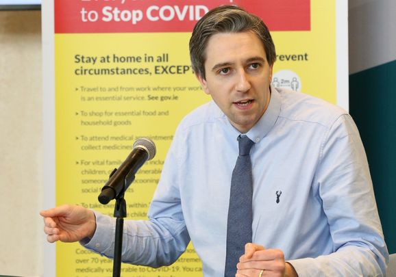 Health Minister Simon Harris.