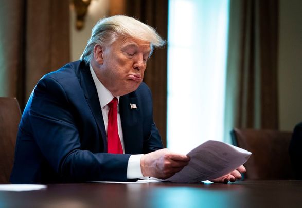 President of the United States Donald J Trump.