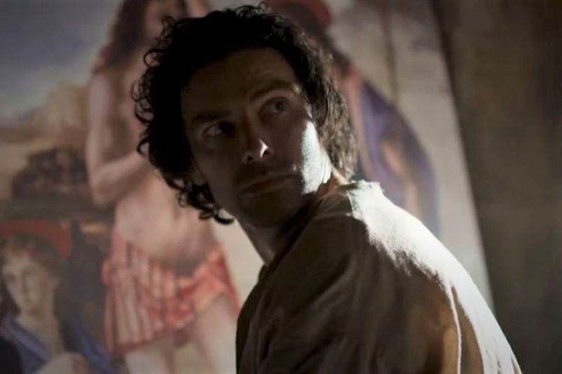 WATCH: First look at Aidan Turner as Leonardo Da Vinci