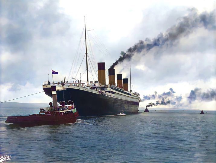 WATCH: Amazing colorized footage of Titanic in Belfast