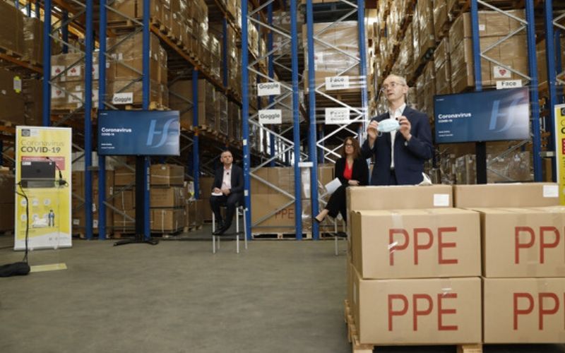 Irishman in China will ship millions of masks and gowns to hospitals that need them