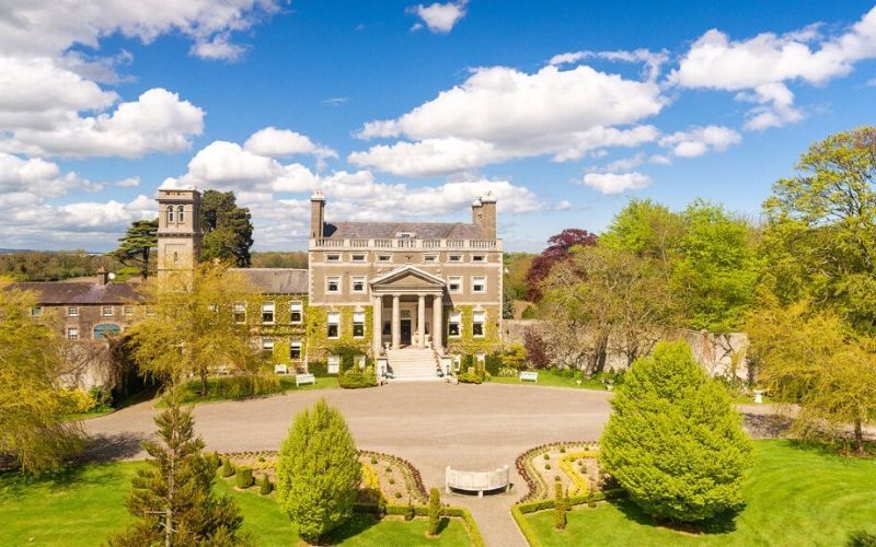 Imagine quarantining in this 18th-century Dublin mansion by the sea