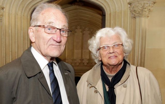 Dr. Tiede Herrema Elisabeth Herrema attending an exhibition in Dublin Castle in May 2012.