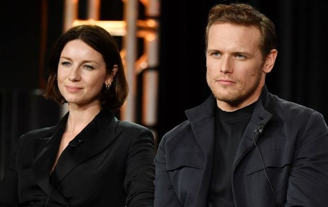 \"Outlander\" costars Caitríona Balfe and Sam Heughan