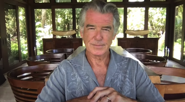 Pierce Brosnan, lived from his home in Hawaii.