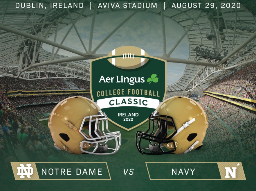 Notre Dame Navy Ireland 2024 Tickets Joyce Malynda