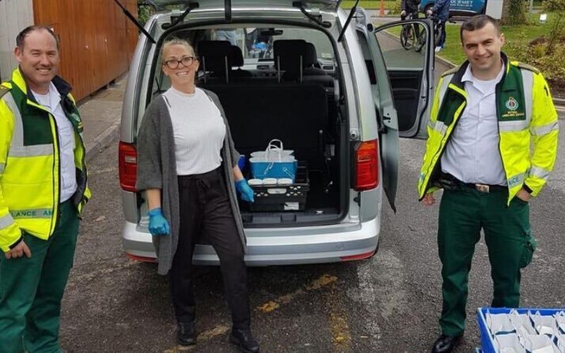 Irish fund brings 100k meals to frontline heroes in six weeks