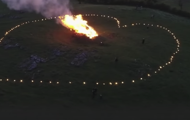 Despite COVID-19, the Neolithic, 5,000-year-old celebration of Bealtaine went ahead.