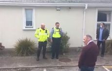 Gardaí serenade elderly care home resident on his birthday with Irish folk song