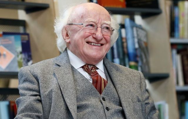 President of Ireland Michael D. Higgins.