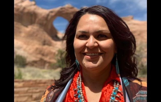 Doreen McPaul, the Attorney General for the Navajo Nation, offers a message of gratitude for Irish donations during the coronavirus pandemic.