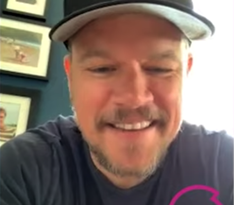 Matt Damon speaks to Spin 103 from his new COVID-19 home in Dalkey, Dublin.