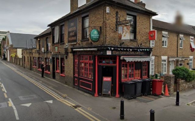 The Herschel Arms is located just outside of London.