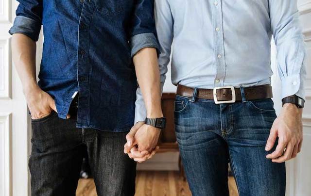 Nearly 60 percent of gay couple in Ireland avoid holding hands in public, a new survey finds.