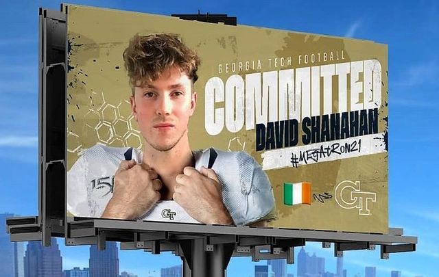 David Shanahan from Co Kerry has committed to Georgia Tech Football.