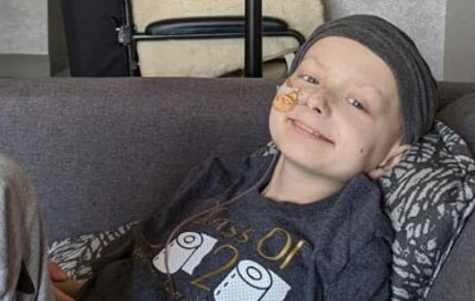 Zac Connolly,11, was diagnosed with an untreatable form of cancer last year. 