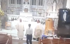 Armagh priest shows off Irish dance skills in webcam mass