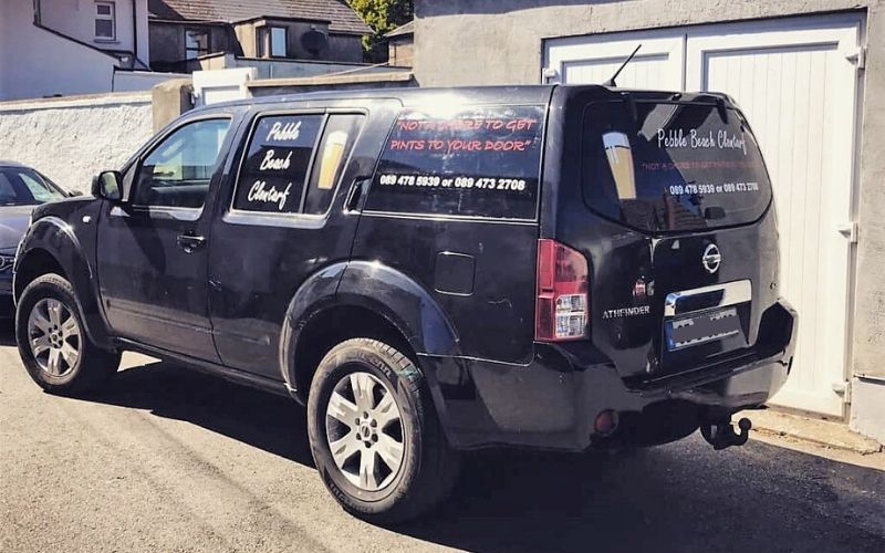 Dublin pub delights customers with 'pints on wheels' delivery service