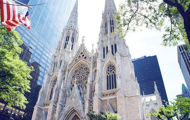 St. Patrick\'s Cathedral is one of the most famous houses of worship in the Big Apple. 