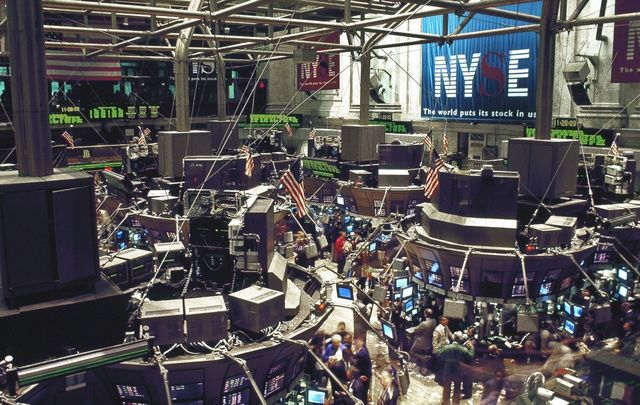 The New York Stock Exchange.