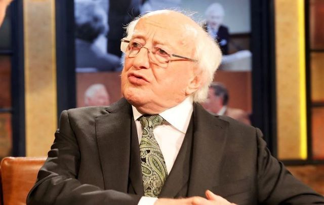 President of Ireland Michael D. Higgins, pictured here in 2019, has issued a statement about the antii-racism demonstrations.