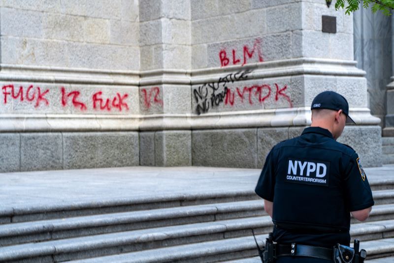 No prosecution for alleged getaway driver of St. Patrick’s Cathedral vandals