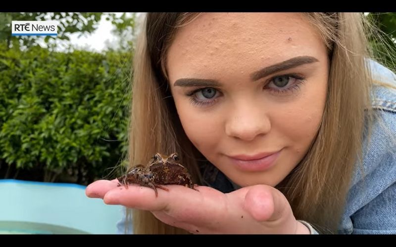 Irish Tadpole Girl Hannah Mcsorley Goes Viral On Tiktok
