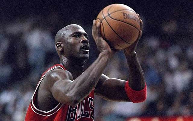 Michael Jordan of the Chicago Bulls in 1998.