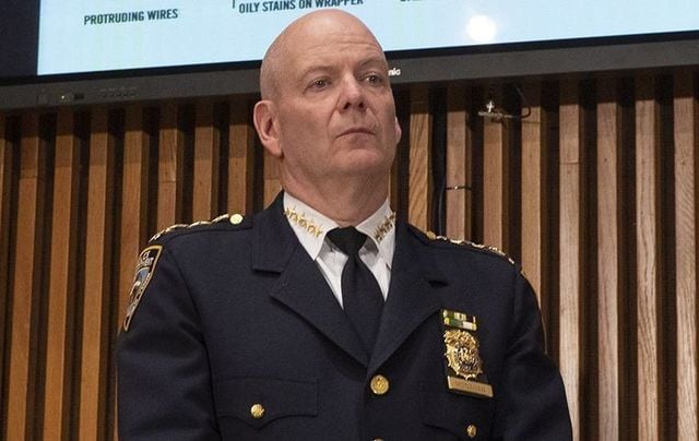 Chief of Department of the New York Police Department Terence Monahan.