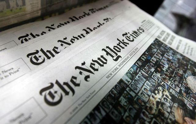\"Gobshite\" has been printed in The New York Times for the first time ever.