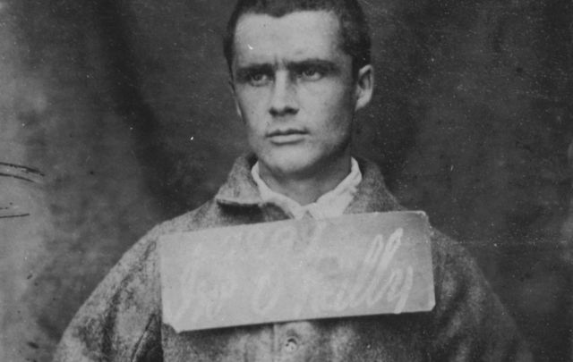 Prisoner John Boyle O\'Reilly photographed in 1866.