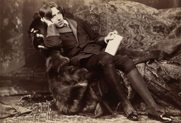 Irish literary legend Oscar Wilde.